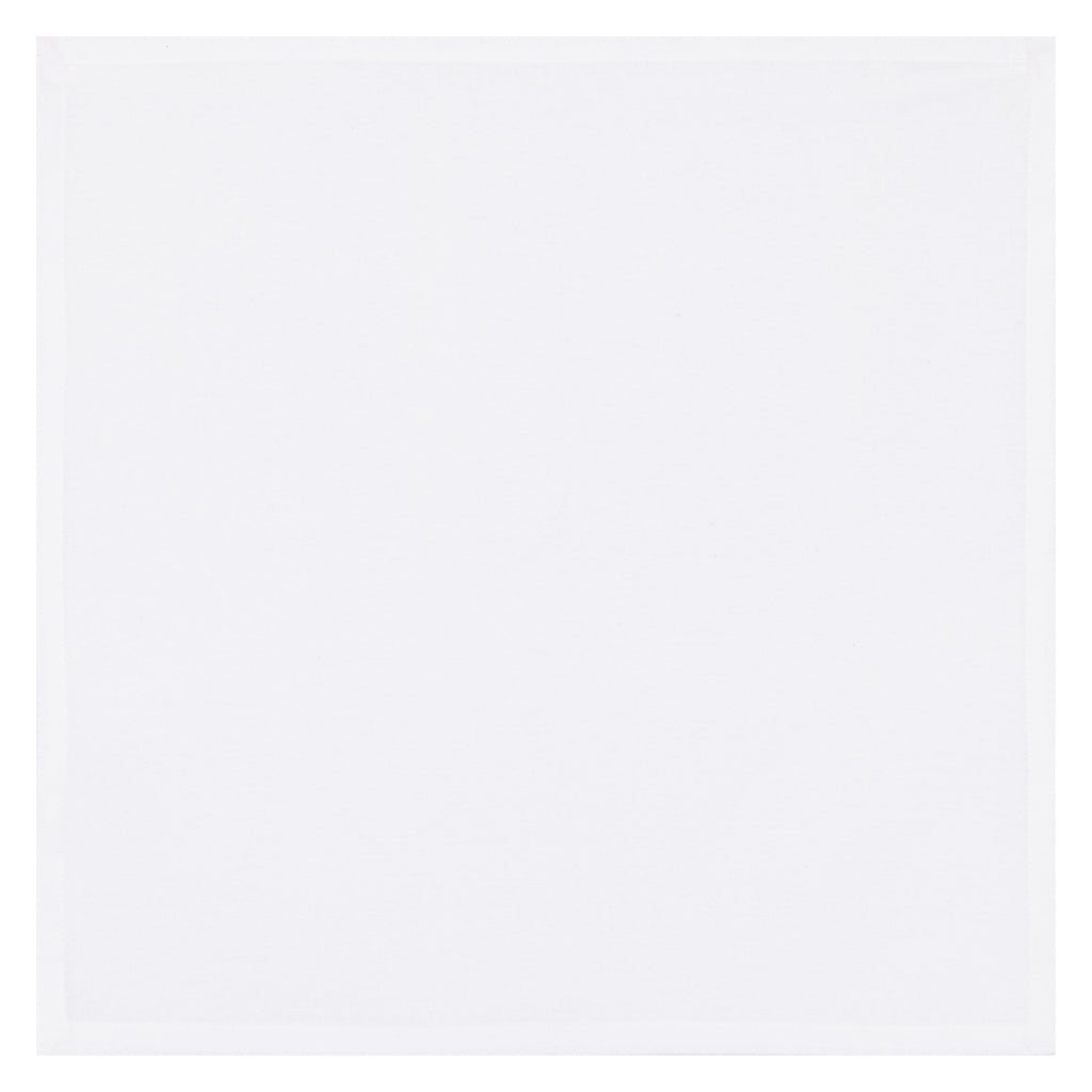 Stoffserviette - Farbe uni weiss