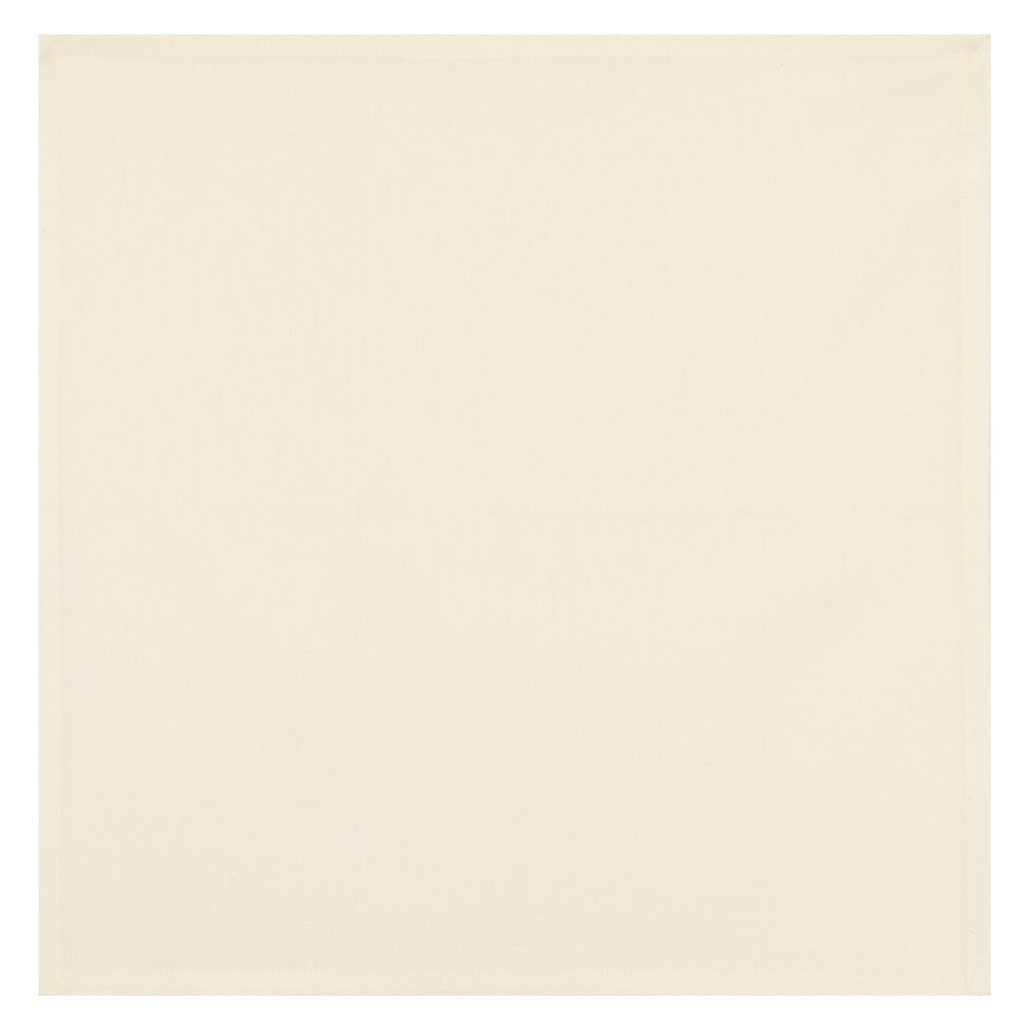Stoffserviette - Farbe uni ecru