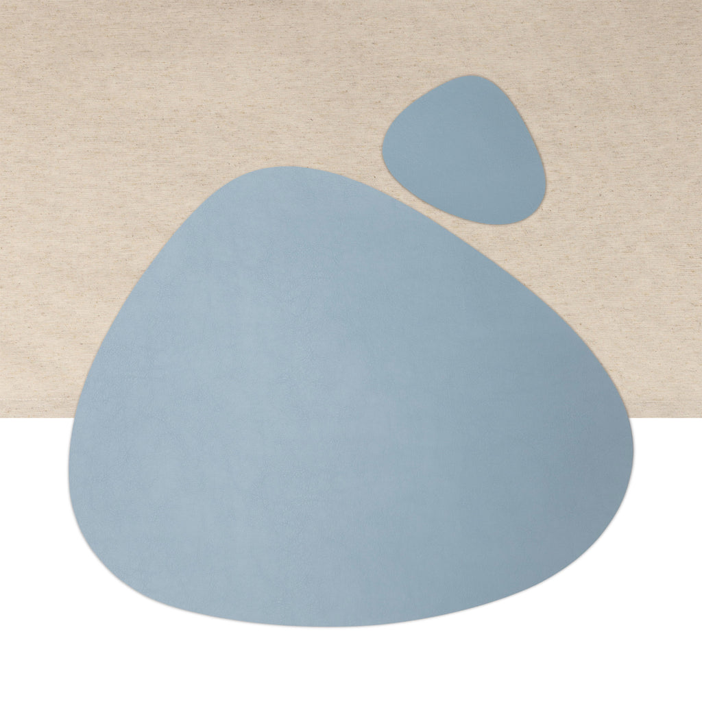 Antibakterielles Wende-Tischset "Kaja" in Steinform (Stone Shape) | Verschiedene Farben