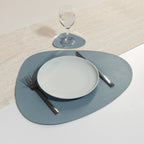 Antibakterielles Wende-Tischset "Kaja" in Steinform (Stone Shape) | Verschiedene Farben