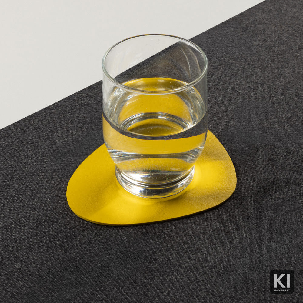 6er Set Glasuntersetzer in Steinform "Kaja" | Verschiedene Farben