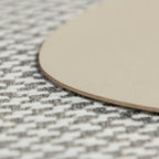 Antibakterielles Wende-Tischset "Kaja" in Steinform (Stone Shape) | Verschiedene Farben